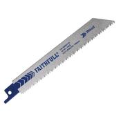 Faithfull S811h Sabre Saw Blade Wood 150Mm 10 Tpi 5Pk image