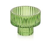 Premier Green Glass Candle Holder 7Cm image
