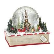 Snowglobe With Book Large image