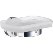 Smedbo Home Holder With Glass Soap Dish image