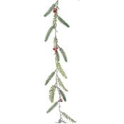 Heaven Sends Green Fir &amp; Red Berry Garland image