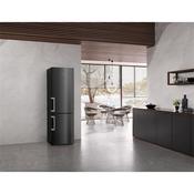 Miele 60Cm Freestanding Fridge Freezer Black Steel image