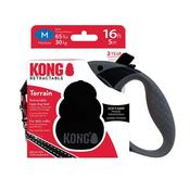 Kong Retractable Lead Medium Black 5M 30Kg image