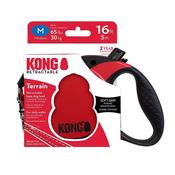 Kong Retractable Lead Medium Red 5M 30Kg