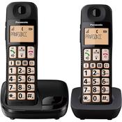 Panasonic Big Button Dect Phone Twin Set image