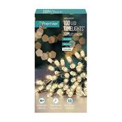 Premier 100 Led Multi Action Battery Warm White