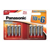 Panasonic Advanced Aaa Batteries 10+6 Free image