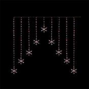Flexibright Snowflake V Curtain Rainbow White 1.2X1.2M image