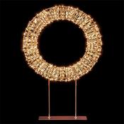 Premier Twinkling Rose Gold Table Top Wreathr 45Cm image