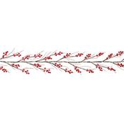 Premier Red Berry Garland With 120 Warm White Led 1.8M image