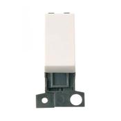 Click Minigrid Polar White Intermediate Switch Module