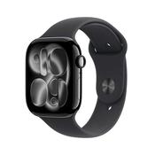 Apple Watch Series 11 Gps 46Mm Jet Black Aluminum Sport Band Black M/L