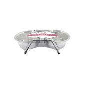 Cheeko Stainless Steel Double Diner 4"