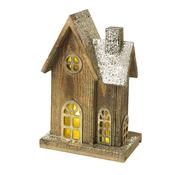 Heaven Sends Wooden Light Up House