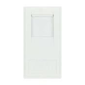 Click New Media Rj45 Cat-5E Outlet Module White