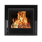Mazona Kinsale 400 Inset Multifuel Stove 5Kw (3 Sided Frame) image