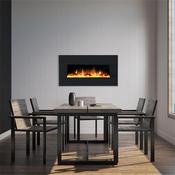 Ezee Glow 42" Mini Zara Black Wall Mounted Electric Fire image