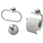 Haceka Kosmos Bathroom Accessory Set 3 Piece