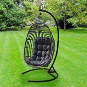 Heavy Duty Cover For Rattan Single Egg Chair Green Only image