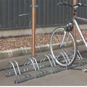 Mottez 5 Bike Floor Stand