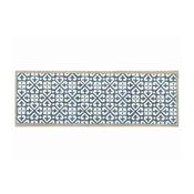 Harlequin Tile Blue Runner 50X150cm