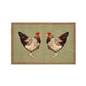 My Mat Nylon Chickens Mat 50X75cm image