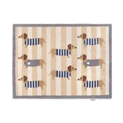 Hug Rug Sausage Dog Chic Mat 65X85cm image