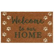 My Mat Coir Welcome Paws Mat 45X75cm image
