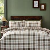 Kelso Burnt Orange Quilt Set King
