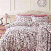 Pearly Queen Ditsy Pink Quilt Set Double image