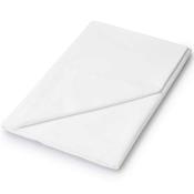 Helena Springfield 50/50 Plain Dye Percale Flat Sheet White Single