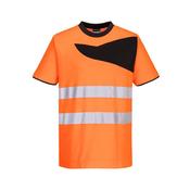 Pw2 Hi-Vis T-Shirt Orange Black Medium image