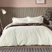 Calcio Leaf Spring Chocolate Duvet Set Double image