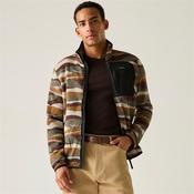 Frankie Borg Fleece Ground Coffee Mountain Range Small image