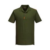 Wx3 Polo Shirt Olive Green Small