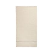 Zero Twist Satin Stitch Cream Bath Towel image