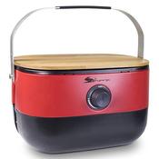 Sahara Portable Gas Mini Bbq Red