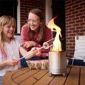 Solo Stove Small Mesa Tabletop Firepit Stainless Steel