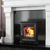Elmwood Eco Insert Multifuel Stove 7Kw Matt Black