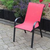 Garden Red Stacking Chair