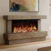 Evonic Stowford Floor Standing 1500 Open Fronted Marble Suite