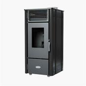 Elm Pellet Stove 8Kw Black