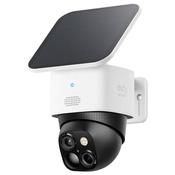 Eufy Solocam S340 Security Camera With Dual Lens &amp; Solar Panel