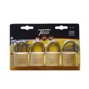 Tessi Solid Brass Padlocks Keyes Alike 4Pk 40Mm image
