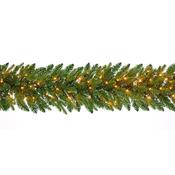 Premier Firebright Garland 100 Warm White Fire Bright Leds With Timer 1.8M image