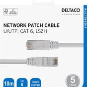 Deltaco Cat 6 Network Cable 5M White