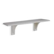 Tema Straight Shelf Grey 600 X 200 X 15Mm