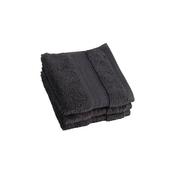 Zero Twist Charcoal Face Cloth Pair