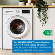 Bosch 9Kg Series 4 Washing Machine White image