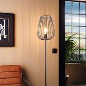 Eglo Newtown Floor Light Black